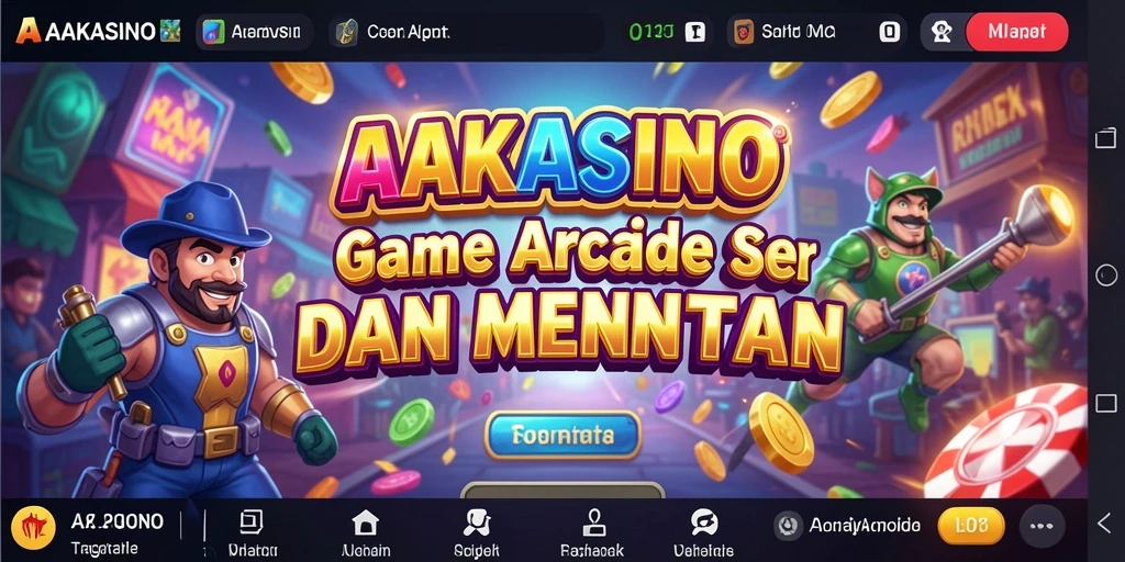 Screenshot gameplay AAKASINO dengan aksi seru dan tantangan menarik.