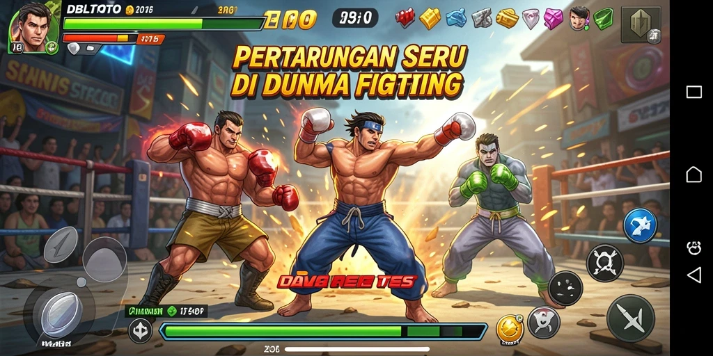 Tangkapan layar DBLTOTO menunjukkan aksi pertarungan yang mendebarkan.