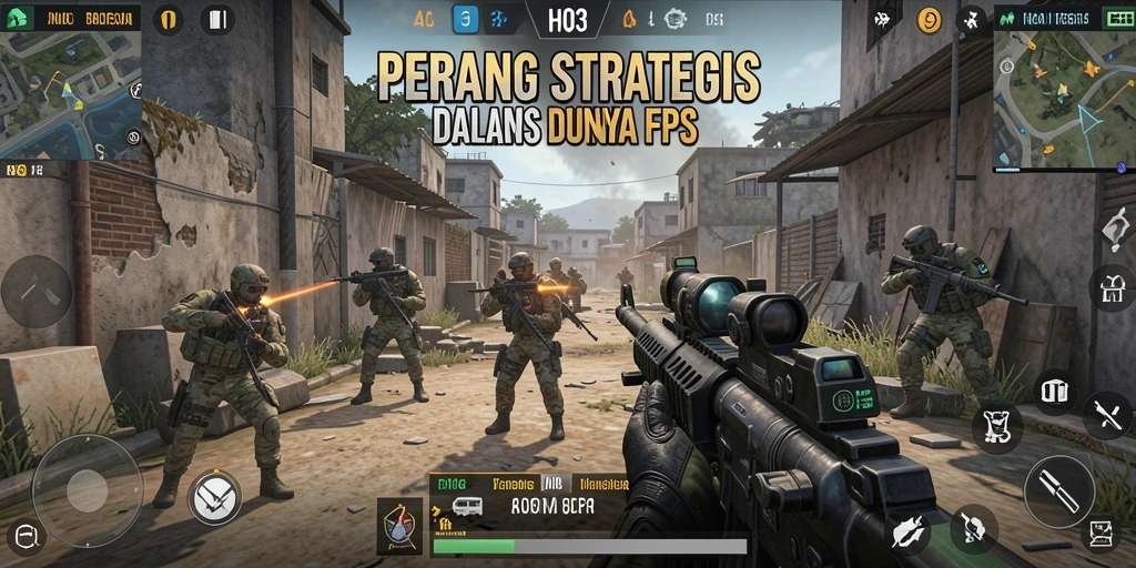 Tangkapan layar menunjukkan aksi seru di H03 dengan grafis memukau.