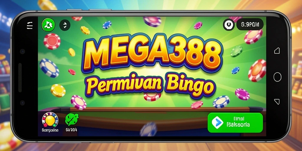 Tampilan gameplay menarik dan interaktif dari MEGA388 Bingo.
