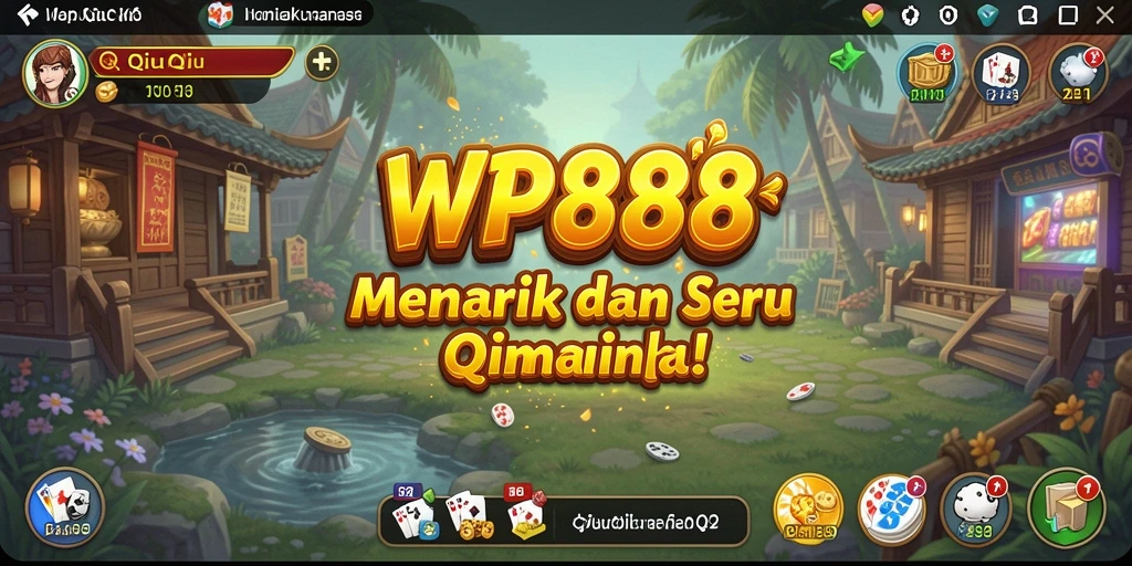 Screenshot gameplay QiuQiu di WP888 yang seru dan menarik.